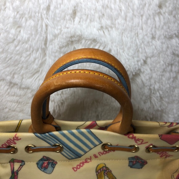 rare dooney & bourke beach themed purse - Picture 6 of 10
